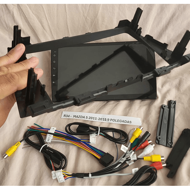 R34 - Auto Rádios MAZDA 5 2011-2015 9 POLEGADAS  android  