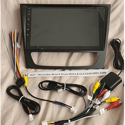 R37 - Auto Rádios Mercedes-Benz E Class W211 & CLS C219 2001-2009  android  