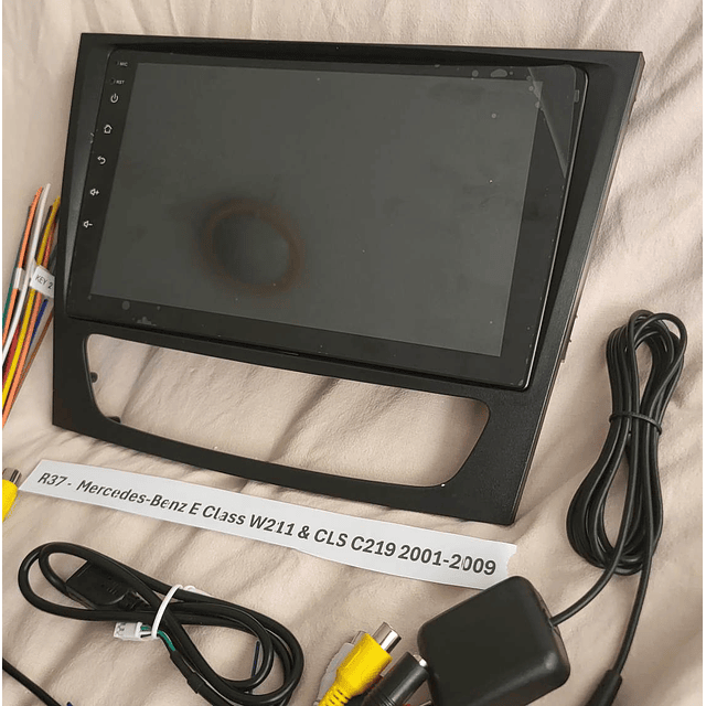 R37 - Auto Rádios Mercedes-Benz E Class W211 & CLS C219 2001-2009  android  