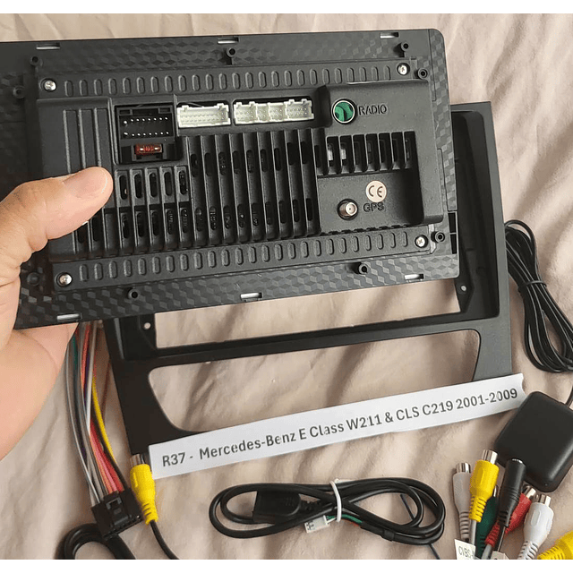 R37 - Auto Rádios Mercedes-Benz E Class W211 & CLS C219 2001-2009  android  