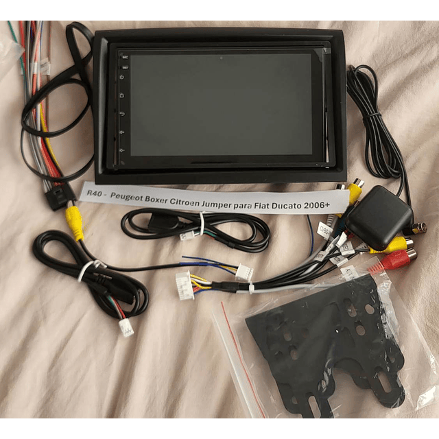 R40 - Auto Rádios Peugeot Boxer Citroen Jumper para Fiat Ducato 2006+  android  