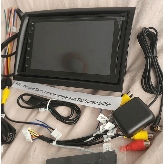 R40 - Auto Rádios Peugeot Boxer Citroen Jumper para Fiat Ducato 2006+  android  