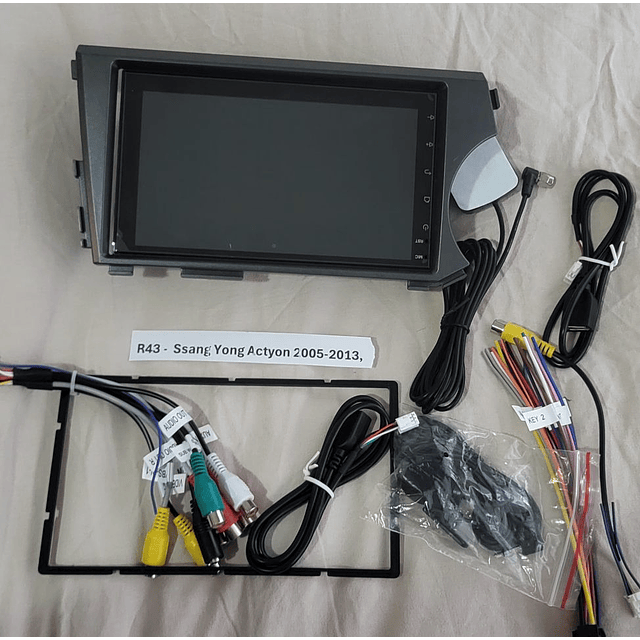 R43 - Auto Rádios Ssang Yong Actyon 2005-2013,  android  