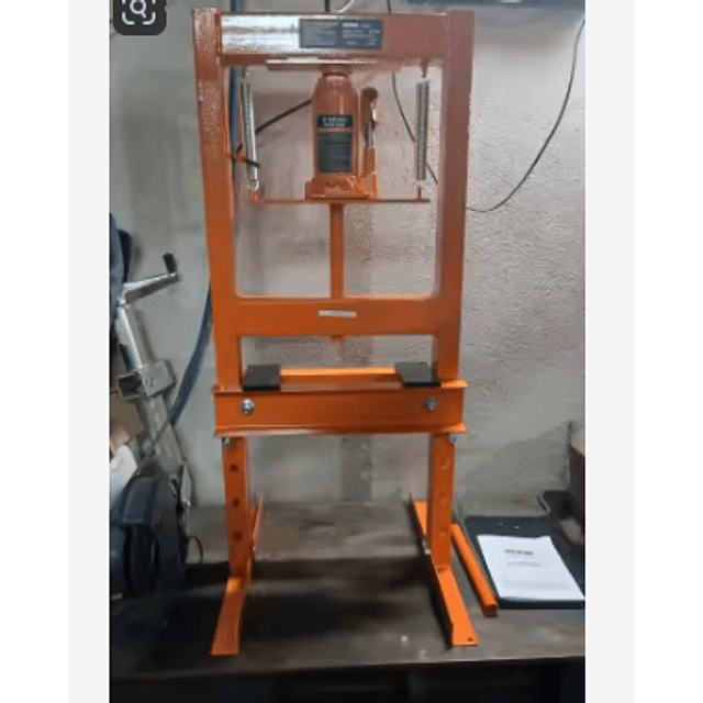 FACE917 Prensa hidráulica 6  toneladas Ajustável com Placas