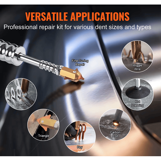 FACE1337 Maquina reparo auto tira moças desempenagem 3000w extrator bate chapas desempanagem