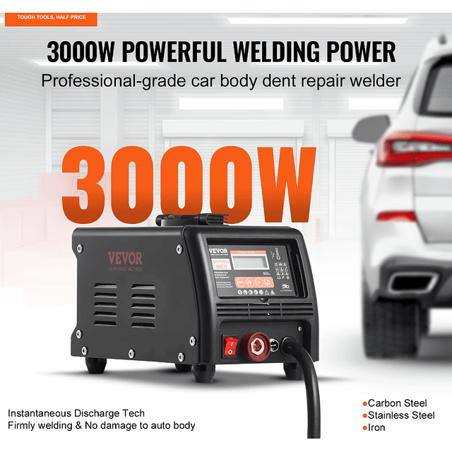 FACE1337 Maquina reparo auto tira moças desempenagem 3000w extrator bate chapas desempanagem