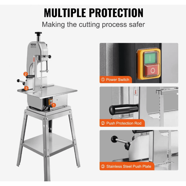 FACE1338 Máquina corte serra óssea 850W corte de osso 