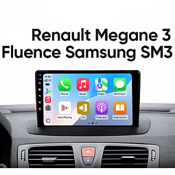 FACE1344 Renault Megane 3 fluence samsung sm3 2008-2014 auto rádio android 1gb ram 32gb rom 