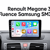 FACE1344 Renault Megane 3 fluence samsung sm3 2008-2014 auto rádio android 1gb ram 32gb rom 
