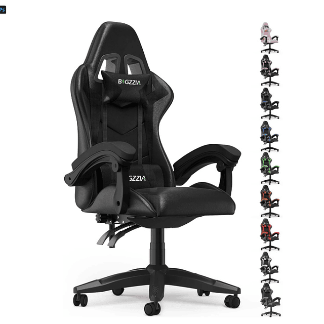 FACE1347 Cadeira ergonômica para jogos Cadeira para PC Cadeira reclináveis 