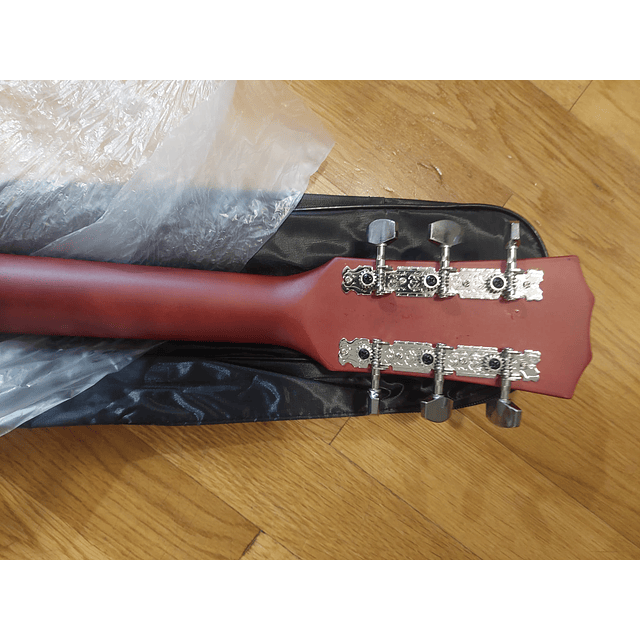 FACE1349 Guitarra Acústica de 38 Polegadas para Iniciantes - Inclui Bolsa para Guitarra, Capotraste, Alça Ajustável, Palhetas (Cores Aleatórias), Cordas, Pano de Limpeza (Cor Aleatória), Estojo para P