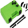 FACE1350 KIT 18 peças extensão de soquete de impacto ajuste universal giratório, 1/4" profundo, adaptador de soquete de 1/2" de direção, barra de extensão, 3 acoplamentos de catraca, aço CR-V
