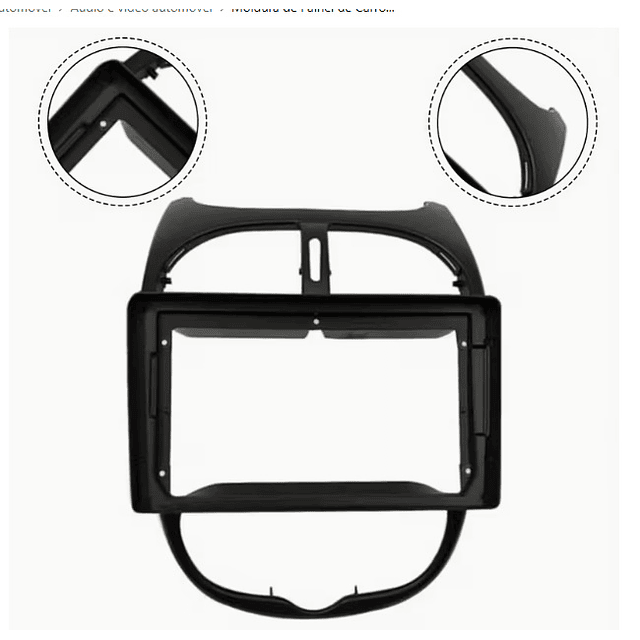 FACE1351 PEUGEOT 206 2000-2010 android 9 polegadas 1gb ram ou 2gb ram