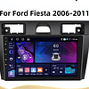 FACE1352 Ford Fiesta 2006 - 2011 android 9 polegadas 1gb ram ou 2gb ram