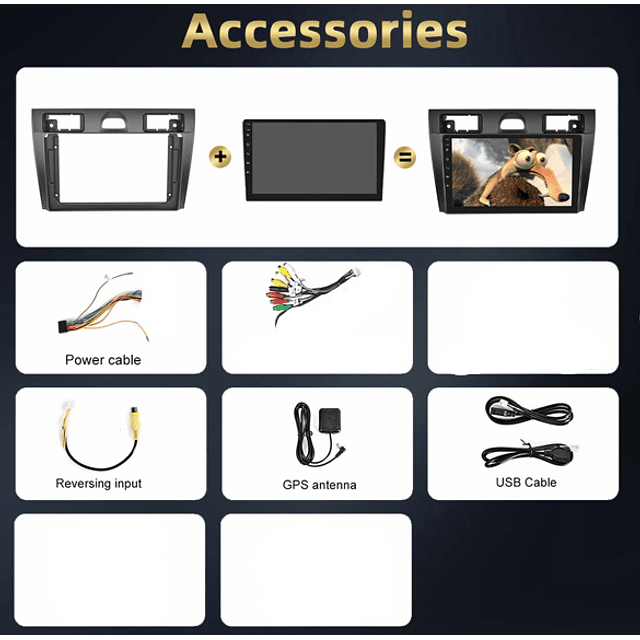 FACE1352 Ford Fiesta 2006 - 2011 android 9 polegadas 1gb ram ou 2gb ram