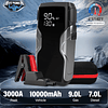 FACE1356 Booster Arrancador Jump Starter 3000A veiculos até 9Litros diesel e gasolina