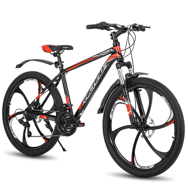 FACE1360 Bicicleta de Montanha  26 Polegadas Quadro de Alumínio, 21 Velocidades MTB  travões de disco