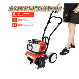FACE1363 MOTOCULTIVADOR gasolina 62cc  1700w pequena agricultura