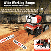 FACE1363 MOTOCULTIVADOR gasolina 62cc  1700w pequena agricultura