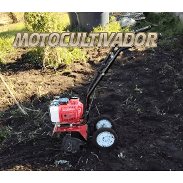 FACE1363 MOTOCULTIVADOR gasolina 62cc  1700w pequena agricultura