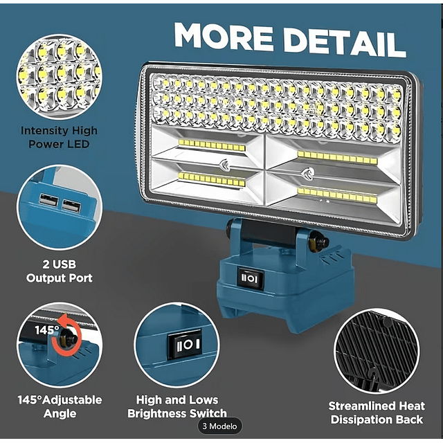 FACE1365 Potente lanterna para baterias ideias locais com pouca iluminação