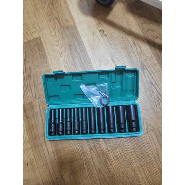 FACE1078  Chaves soquete de Impacto 10 peças 1/2 polegada 8-24 mm Manga Elétrica Ferramenta Chave de Impacto