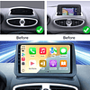 FACE1367 Renault Clio 3 2005-2014 auto rádio android 2 dim wifi usb