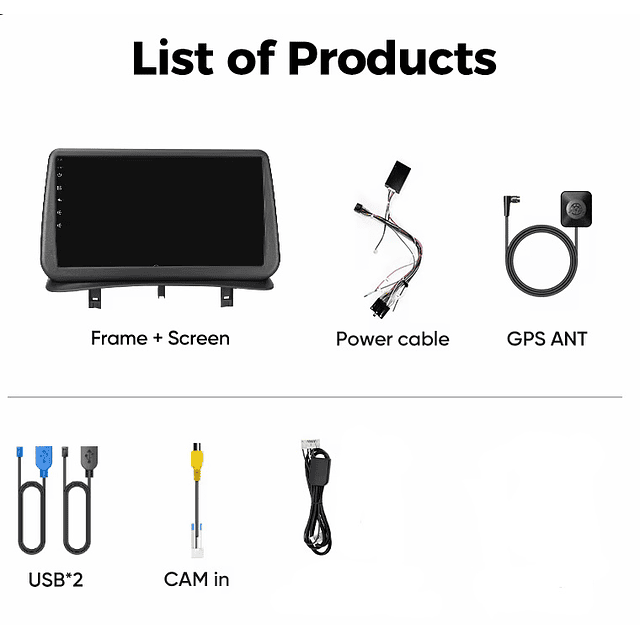 FACE1367 Renault Clio 3 2005-2014 auto rádio android 2 dim wifi usb