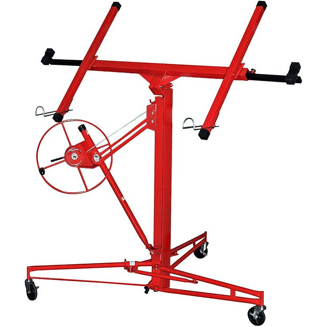 FACE1368 Elevador placas  PLADUR dobrável  altura de trabalho ajustável de 132 - 335 cm, largura máxima do braço de carga de 290 cm 