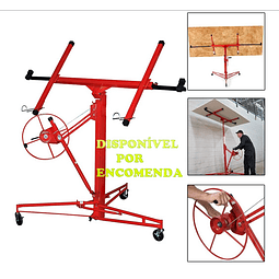 FACE1368 Elevador placas  PLADUR dobrável  altura de trabalho ajustável de 132 - 335 cm, largura máxima do braço de carga de 290 cm 