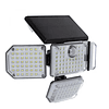 FACE932 Luz  solar led com 3 paineis 