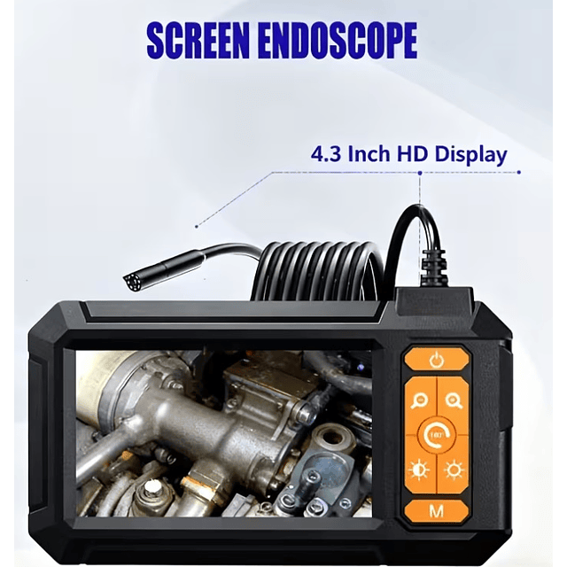 FACE1372 Câmera 10 metros endoscópica  para oficina canalização 8mm 