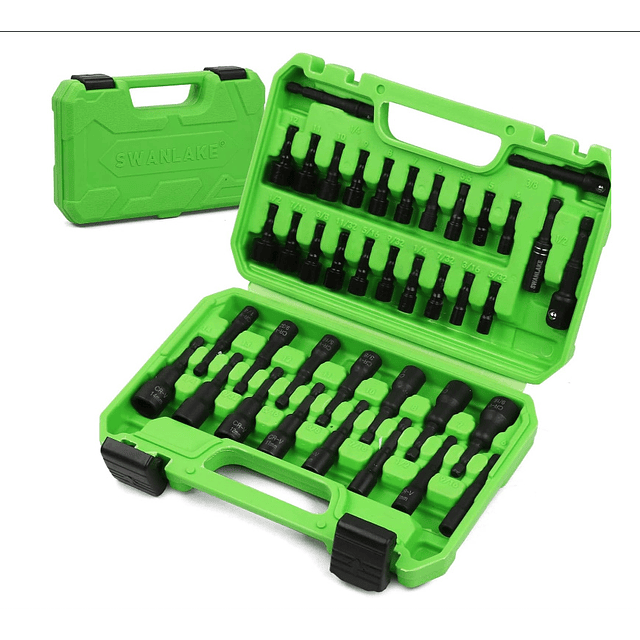 FACE1373 39 PCS Kit mestre  chave sextavada magnética, haste hexagonal de troca rápida de 1/10.2 cm