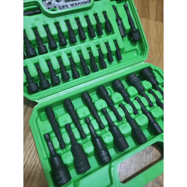 FACE1373 39 PCS Kit mestre  chave sextavada magnética, haste hexagonal de troca rápida de 1/10.2 cm