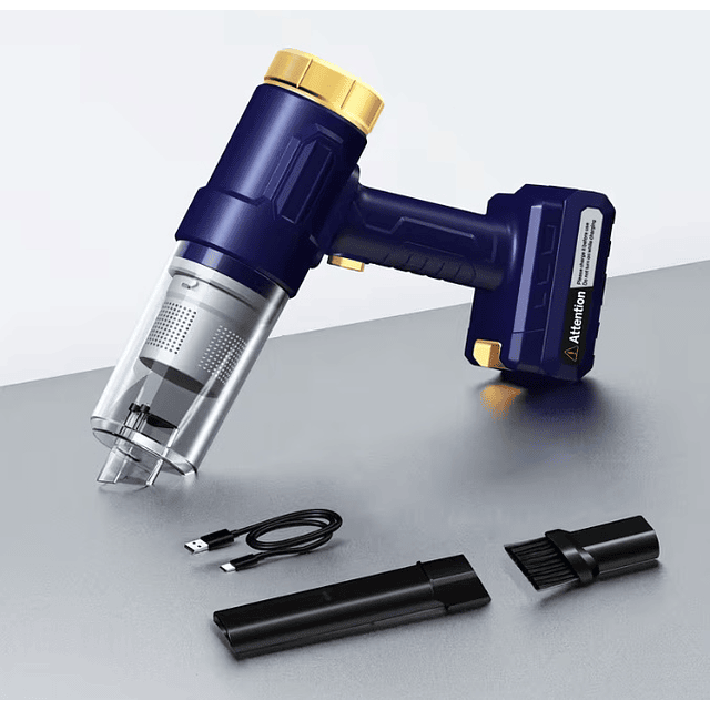 FACE1376 ASPIRADOR USB, Material Plástico, Ideal Limpeza Casa Escritório Cozinha carro