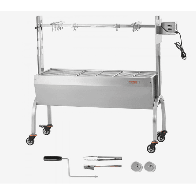 FACE1381 Churrasqueira elétrica PROFISSIONAL, churrasqueira multifuncional ao ar livre INOX