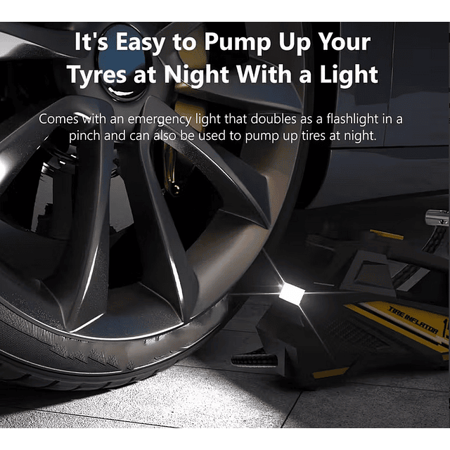 FACE1386 Bomba de ar compressor 12v 150psi carros motos bicicletas bolas etc