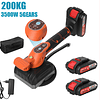 FACE1389 Máquina Nivelamento Azulejos 21V Ventosa  200kg, Vibrador 12000RPM 
