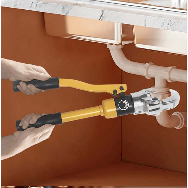 FACE1390 Cravador  tubo hidráulico 8T, crimpador 16 20 25 32mm (TH) canalização