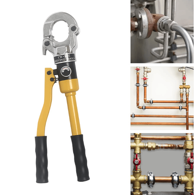 FACE1390 Cravador  tubo hidráulico 8T, crimpador 16 20 25 32mm (TH) canalização