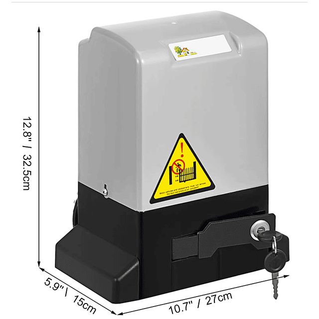 FACE1392  Motor portão automatico capacidade 600kg com motor e acessórios incluidos