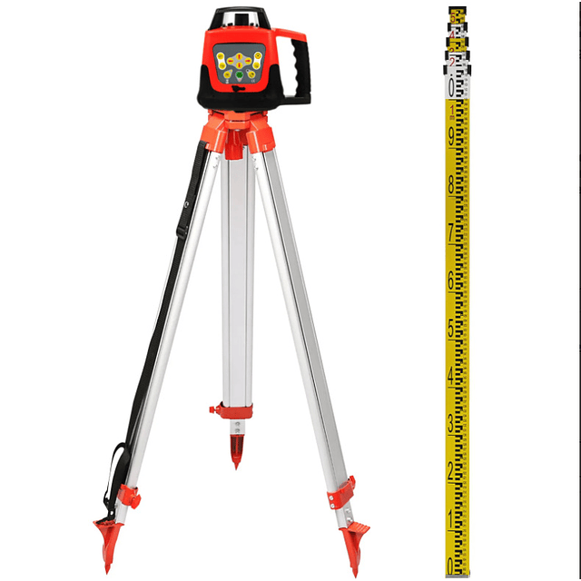 FACE1397 Laser profissional exterior alcance 500m VEVOR sem ou com tripé e régula