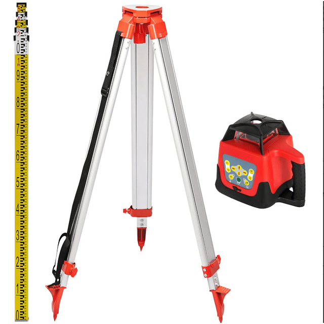 FACE1397 Laser profissional exterior alcance 500m VEVOR sem ou com tripé e régula