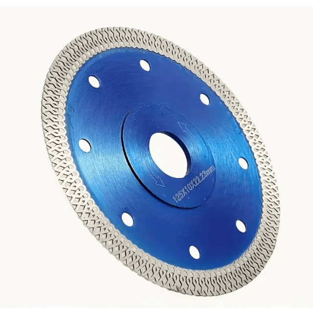 FACE1399 Serra Diamantada 4-1/2", 5" Polegadas, Lâmina Diamantada X-Teeth para Porcelana, Azulejo, Tijolo, Granito e Concreto