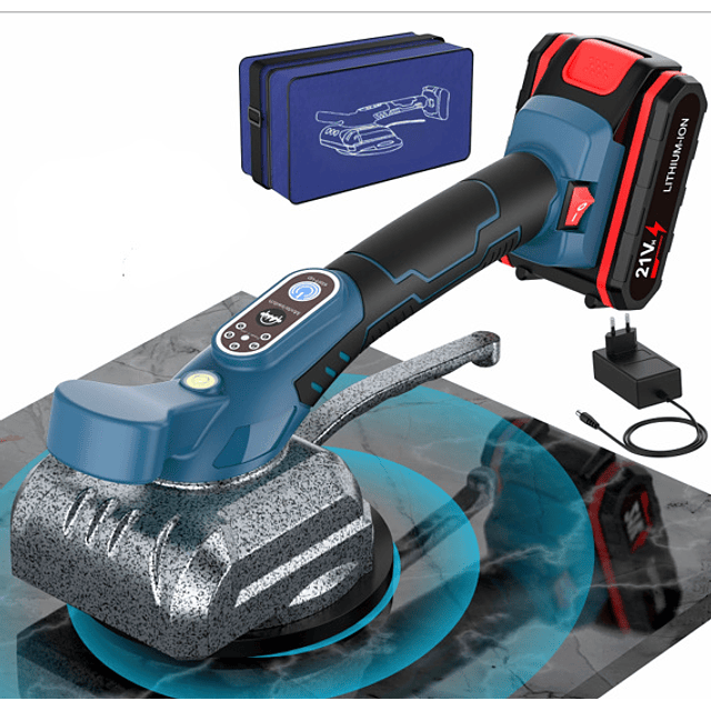 FACE1289 máquina vibratória ventosa ajustável telhas azulejos cerâmica COM UMA OU DUAS BATERIAS