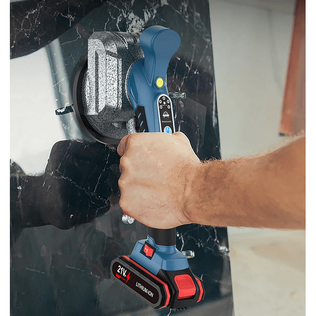 FACE1289 máquina vibratória ventosa ajustável telhas azulejos cerâmica COM UMA OU DUAS BATERIAS
