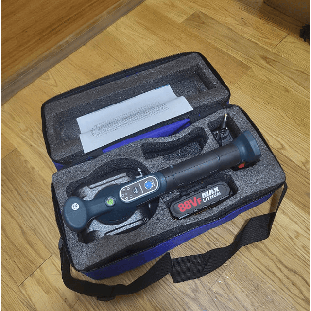 FACE1289 máquina vibratória ventosa ajustável telhas azulejos cerâmica COM UMA OU DUAS BATERIAS