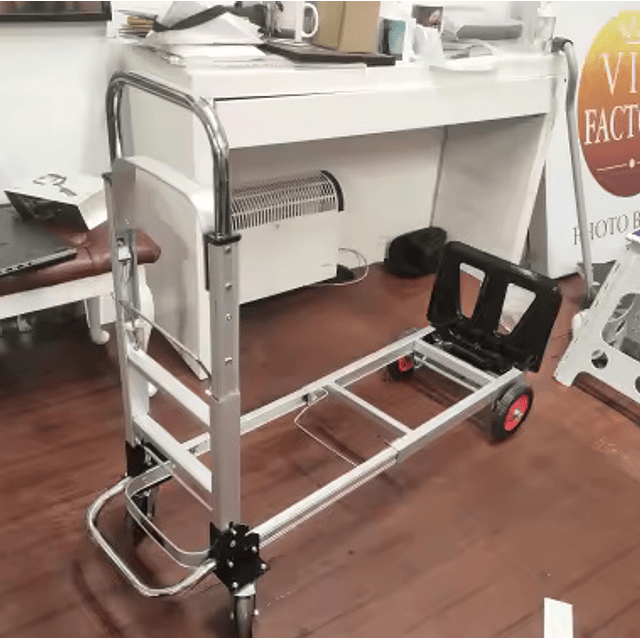 FACE1401 Carrinho de transporte dobrável em aluminio super resistente capacidade 180kg