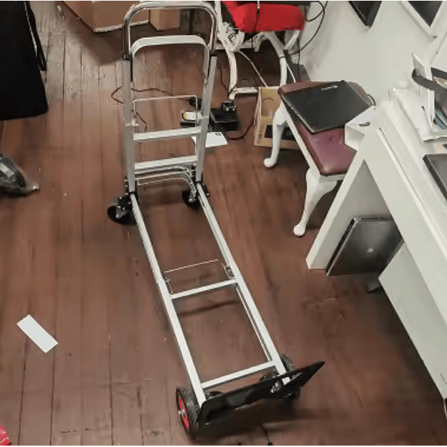 FACE1401 Carrinho de transporte dobrável em aluminio super resistente capacidade 180kg