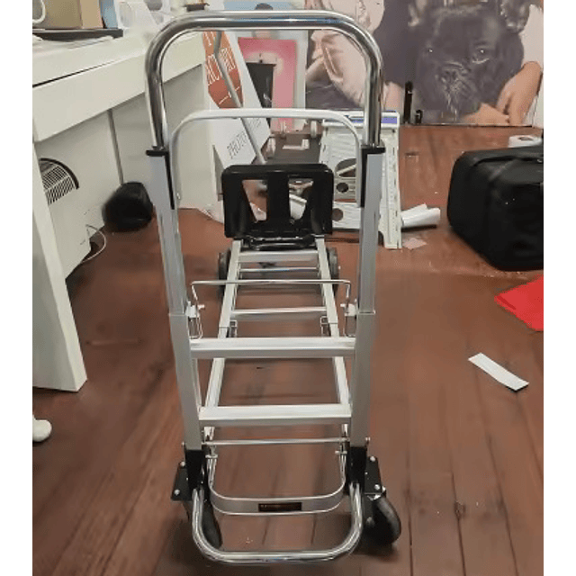 FACE1401 Carrinho de transporte dobrável em aluminio super resistente capacidade 180kg